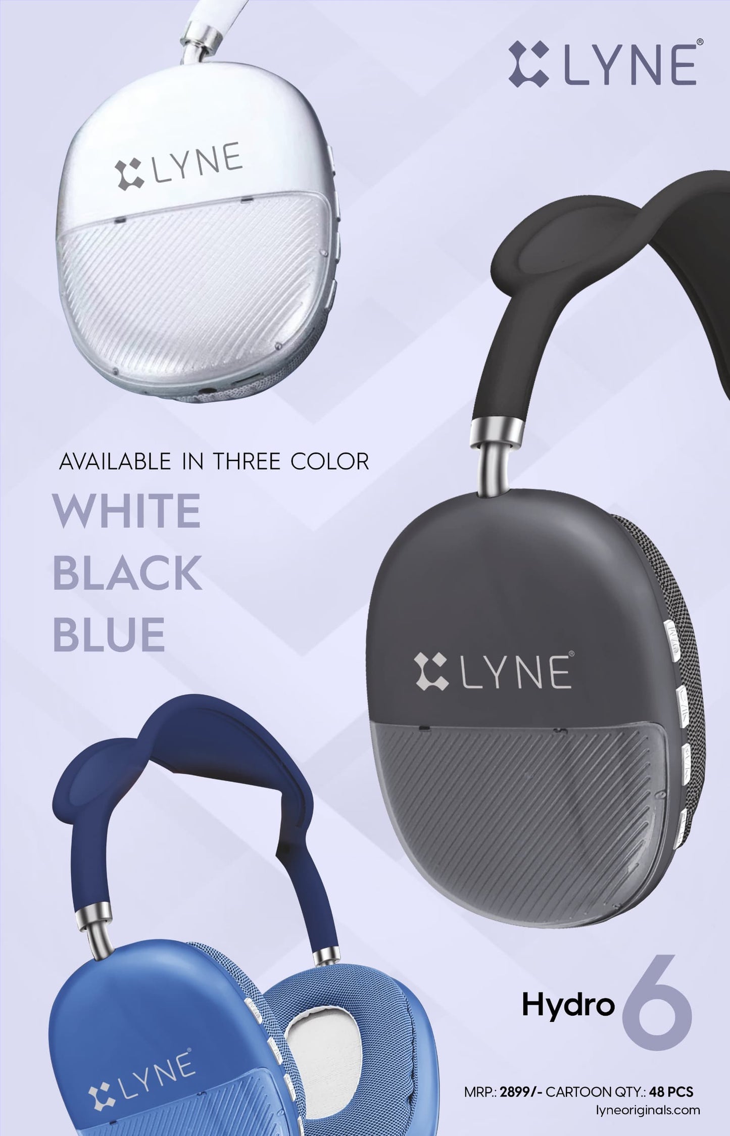 LYNE Hydro 6 Gaming Wireless Headset
