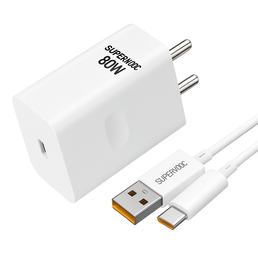 realme SUPERVOOC 80W Fast Power Adapter