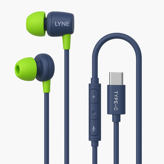 LYNE Photon 18 Type-C Wired Earphones