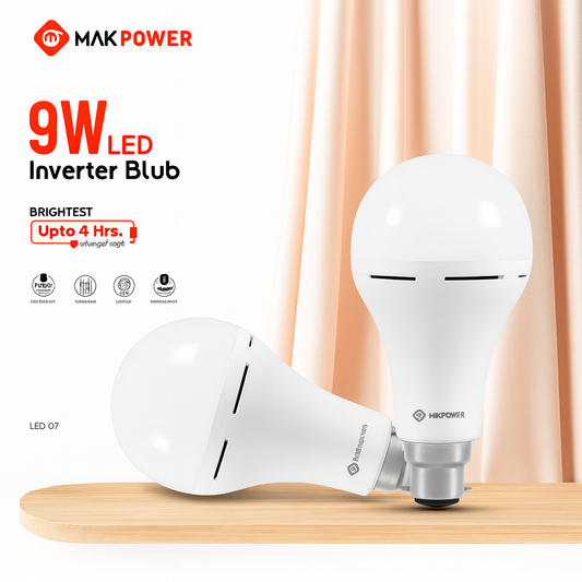 9W LED Inverter Bulb – MAK Power